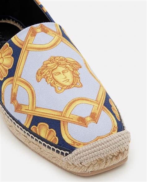 espadrillas versace|versace slides men sale.